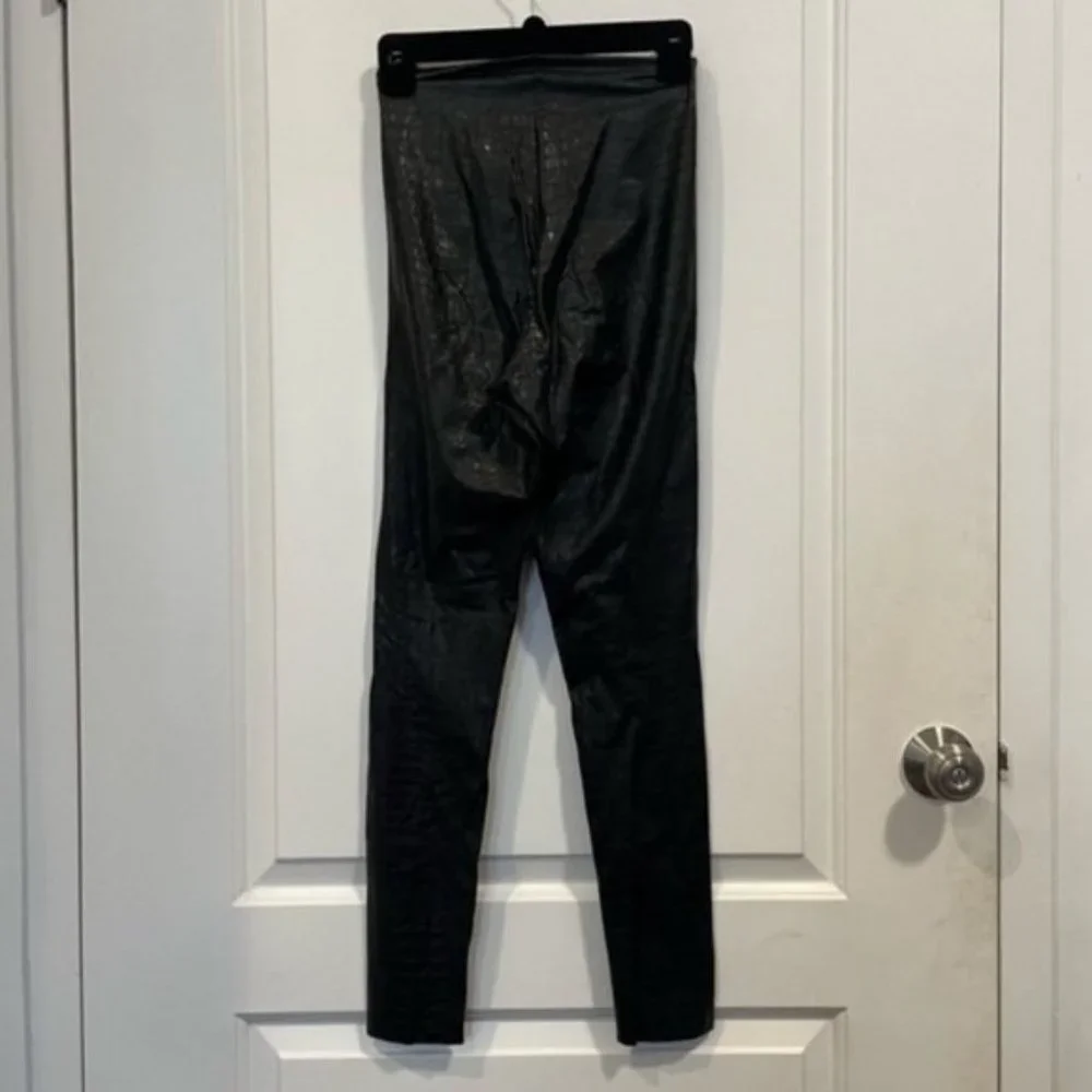 Commando Faux Leather Croc Leggings - Picture 5 of 5